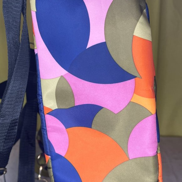 Poaba Multi Color Backpack Anti Theft Water Resistant MTV patch - Picture 10 of 12